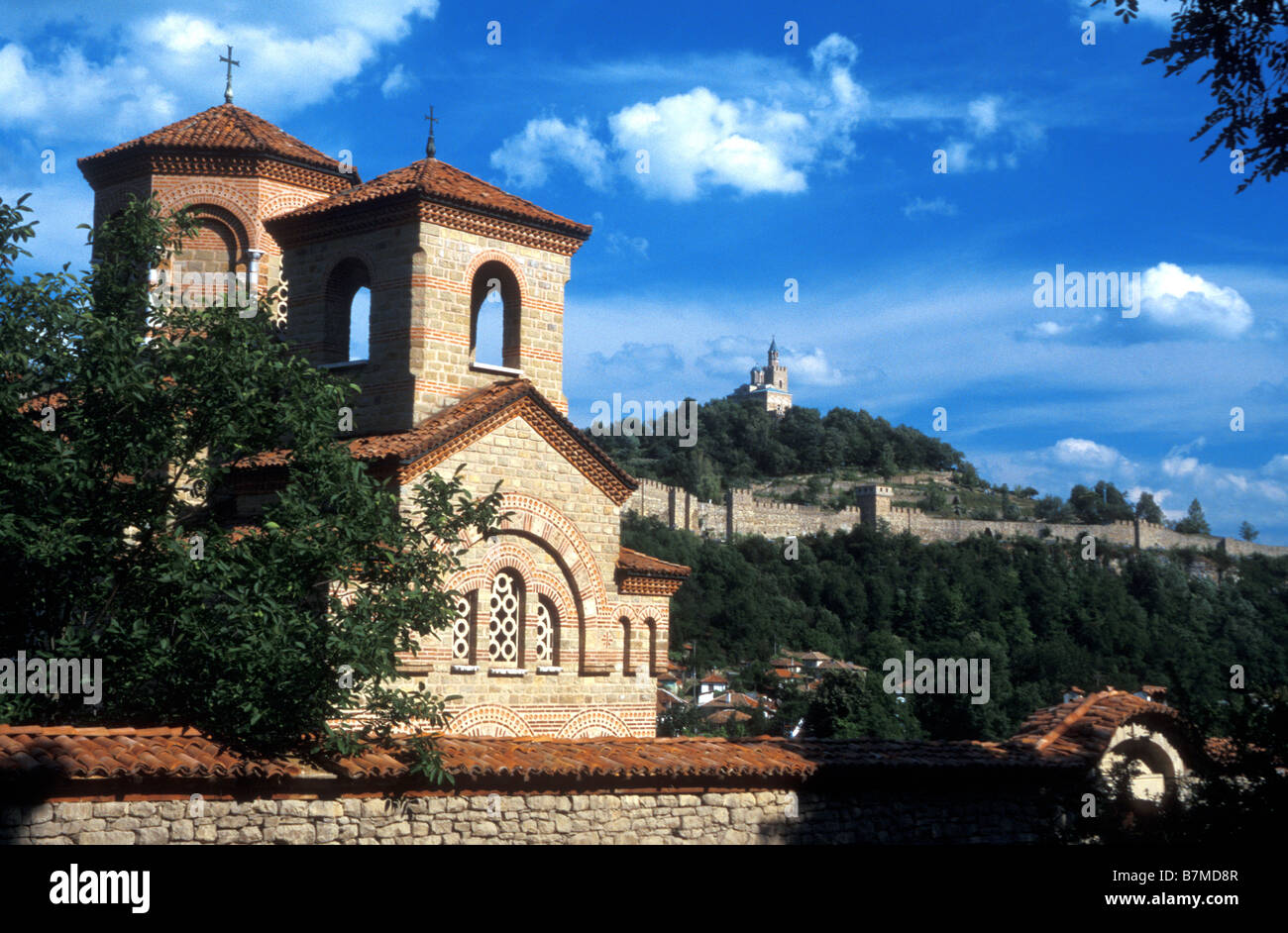 St. Dimitar von Saloniki und Annahme patriarchalischen Kirche Bulgarien Stockfoto