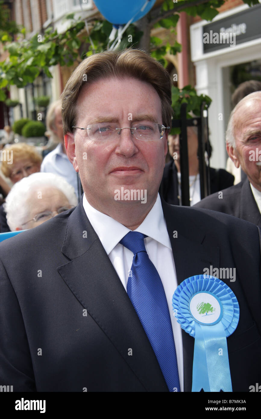 John Howell MP Henley on Thames, Oxfordshire 2008 Stockfoto