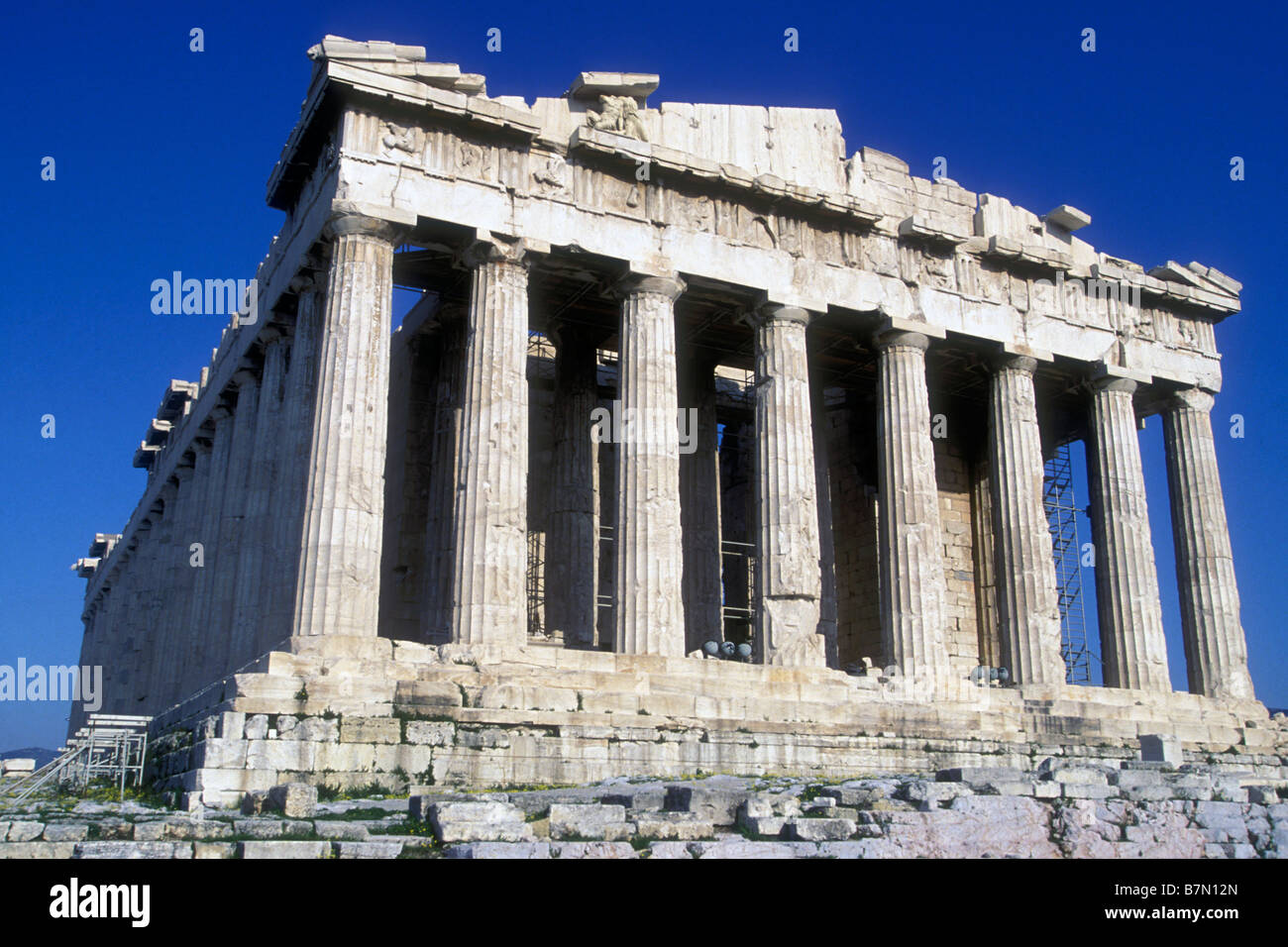 Parthenon, Akropolis, Athen, Griechenland, Europa Stockfoto