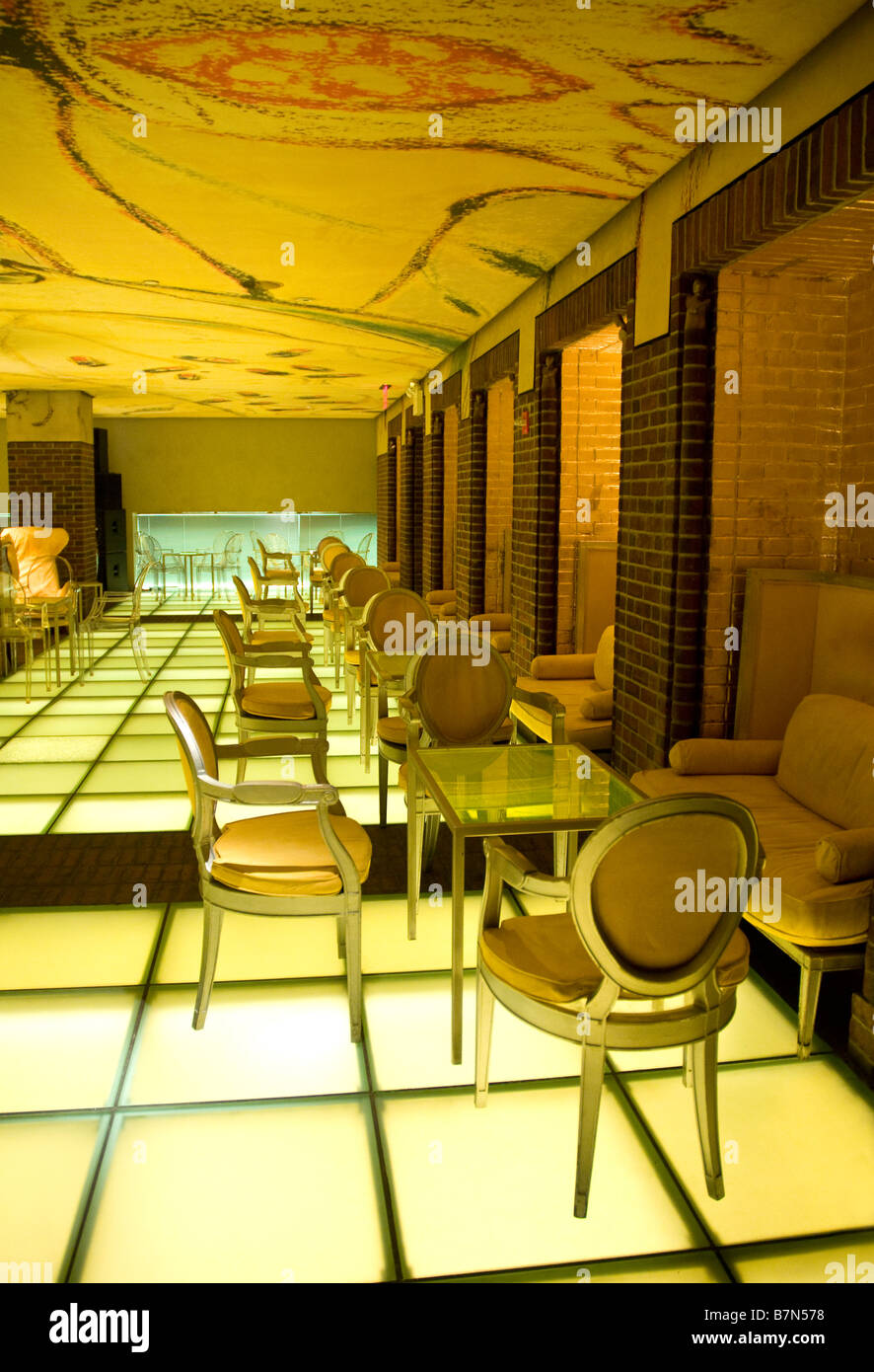 Hudson Bar At The Hudson Stockfotos Hudson Bar At The