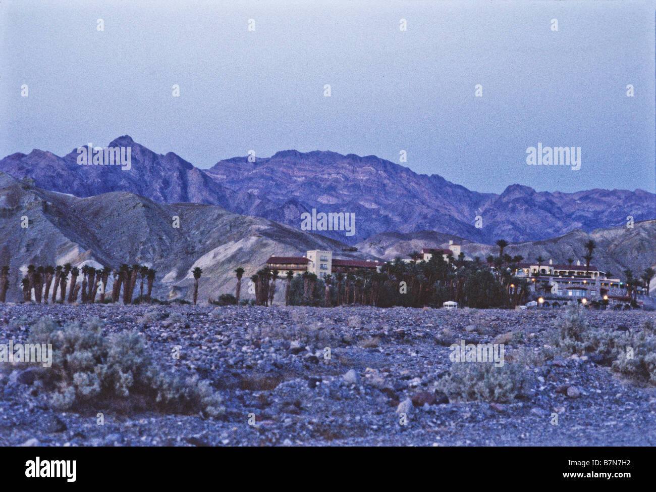 Furnace Creek Inn, Death Valley, Kalifornien Stockfoto