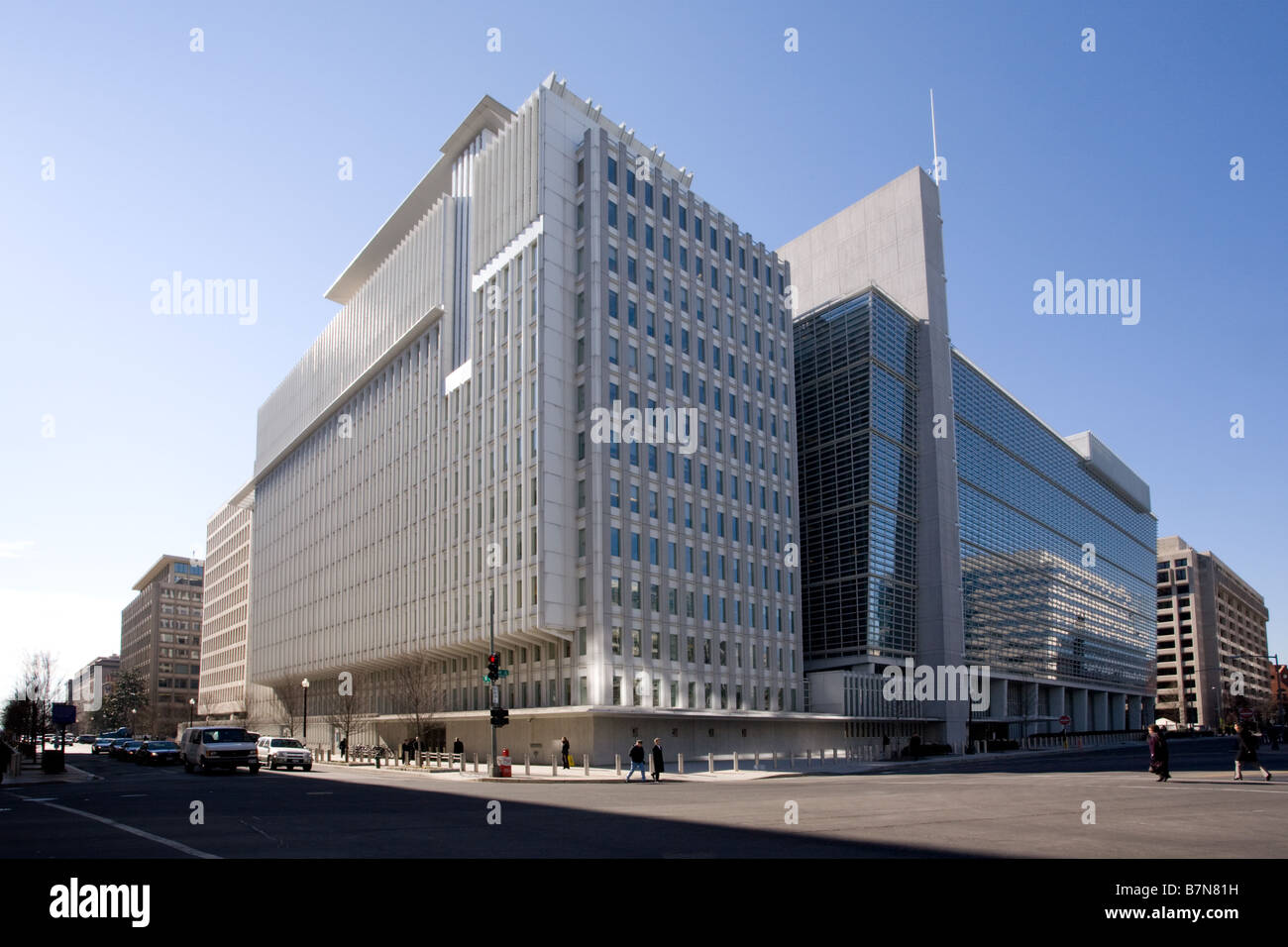 Sitz des World Bank, Washington D.C. Stockfoto