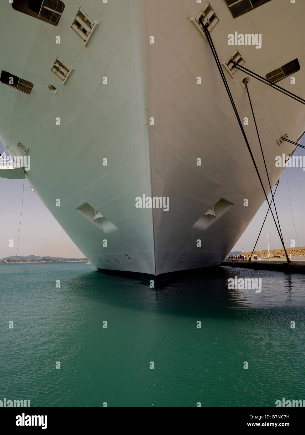 Schiffsrumpf, Venedig, Italien Stockfoto