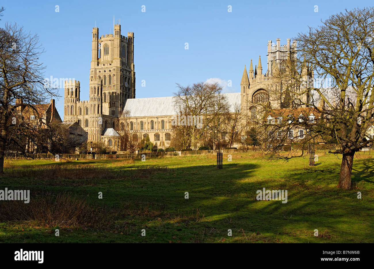 Ely Kathedrale Stockfoto