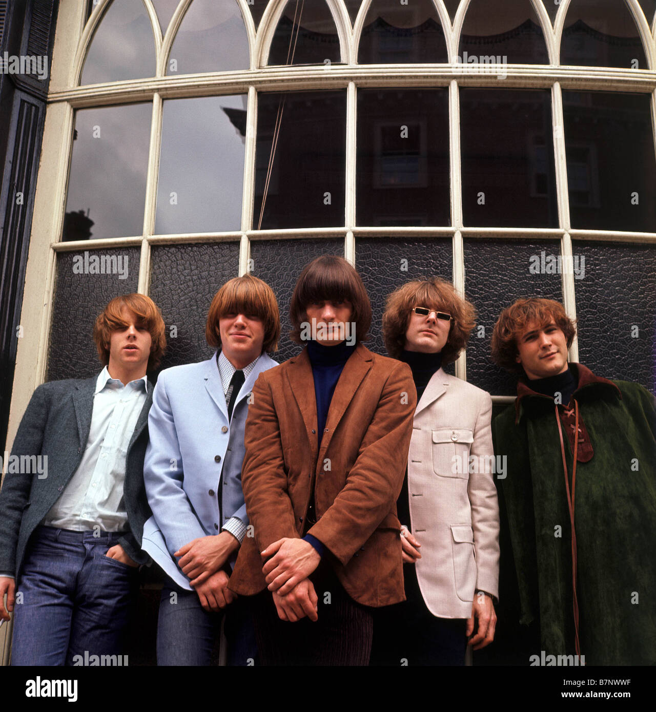 BYRDS US-Gruppe 1965 Pop mit den Original Line-up Stockfoto