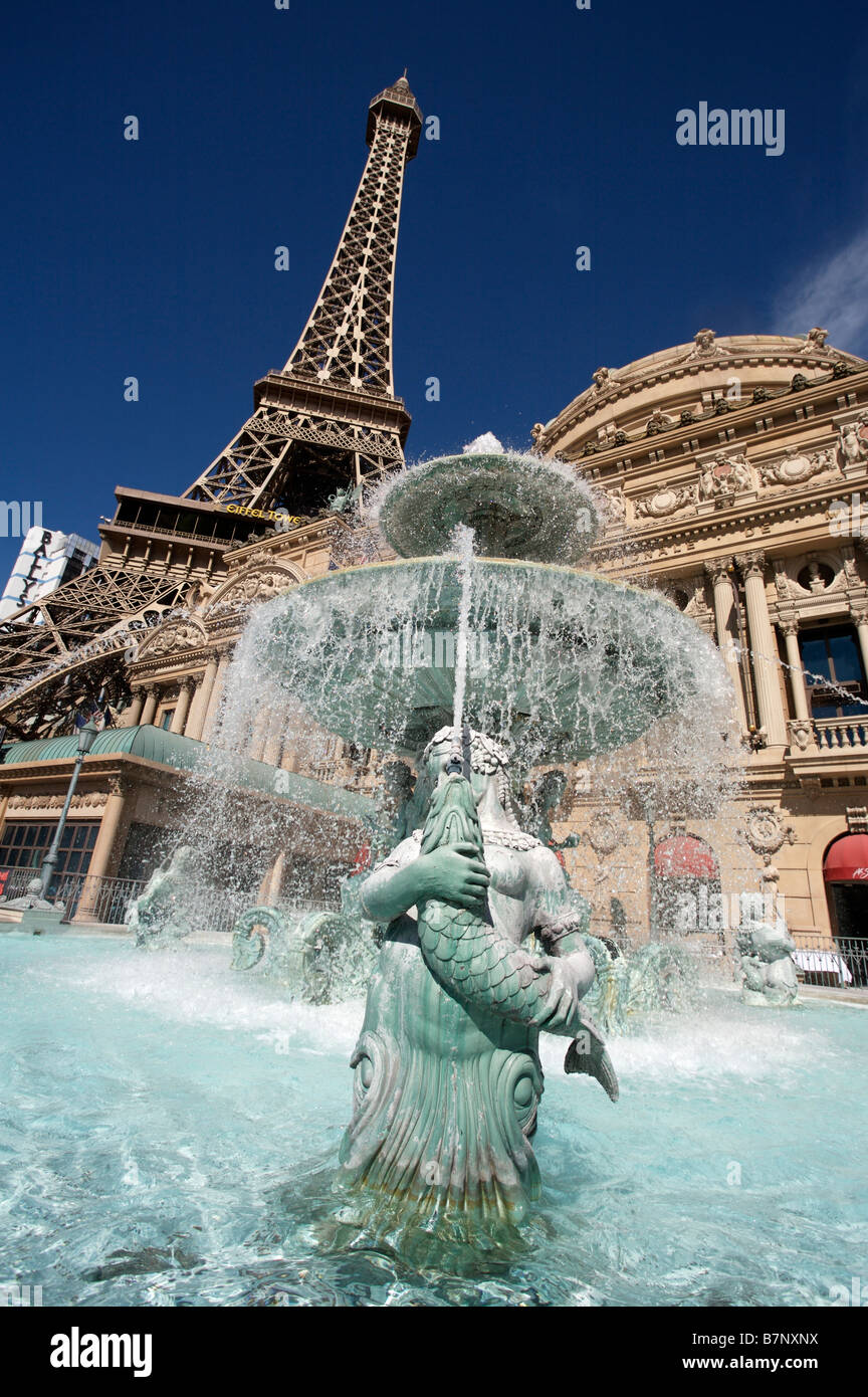 Paris Hotel in Las Vegas Stockfoto