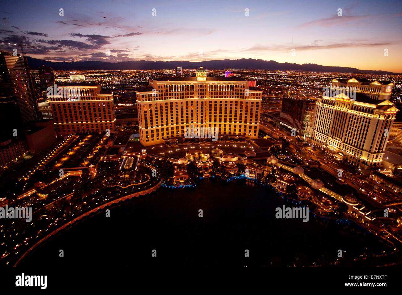 Der Streifen von der Spitze des Eiffelturms Paris Hotel Sercotel Belagio Stockfoto