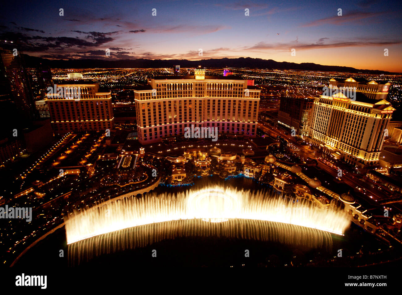 Der Streifen von der Spitze des Eiffelturms Paris Hotel Sercotel Belagio Stockfoto