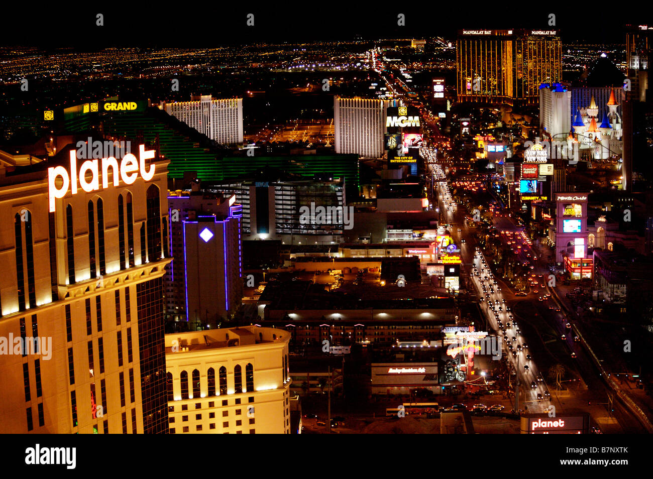 Der Streifen von der Spitze des Eiffelturms Paris Hotel Sercotel Belagio Stockfoto