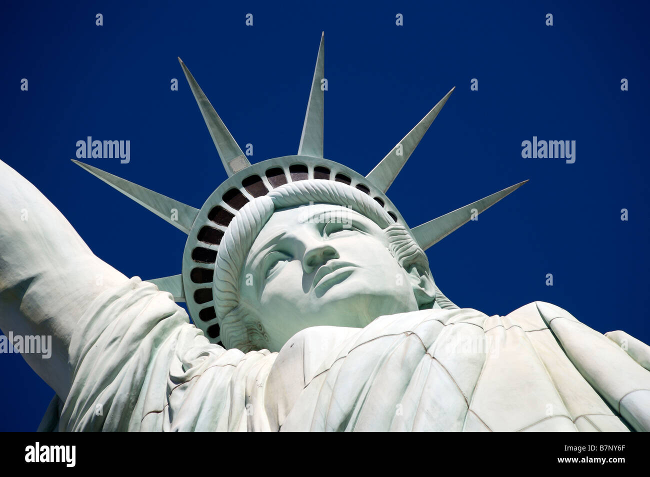 New York New York Hotel Las Vegas Stockfoto