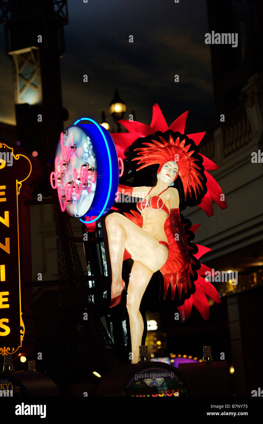 Paris Las Vegas Hotel Las Vegas Stockfoto