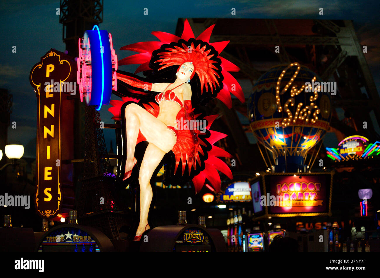 Paris Las Vegas Hotel Las Vegas Stockfoto