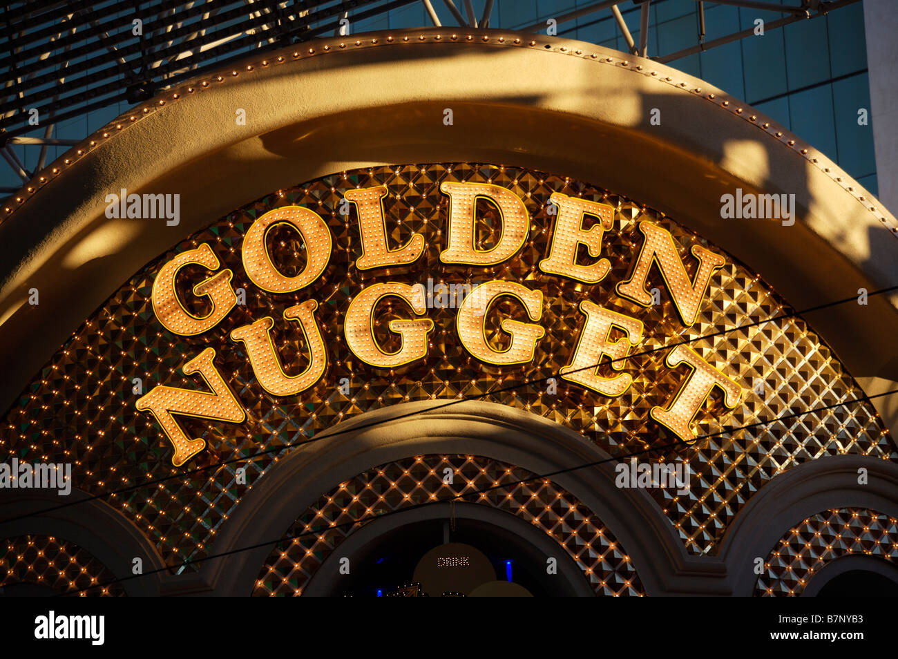 Golden Nugget Casino Fremont Street Downtown Las Vegas Stockfoto