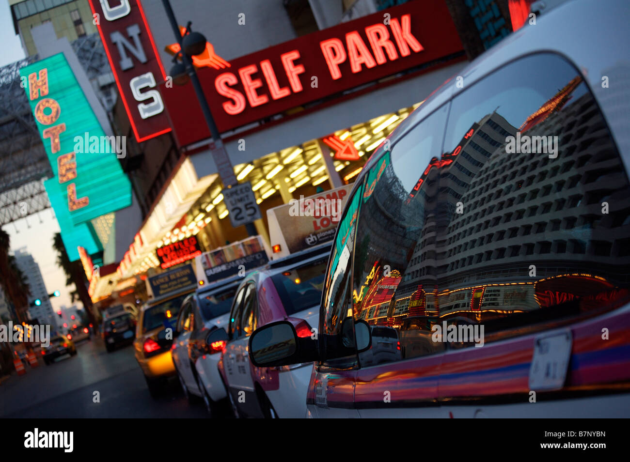 Fremont Street Las Vegas Stockfoto