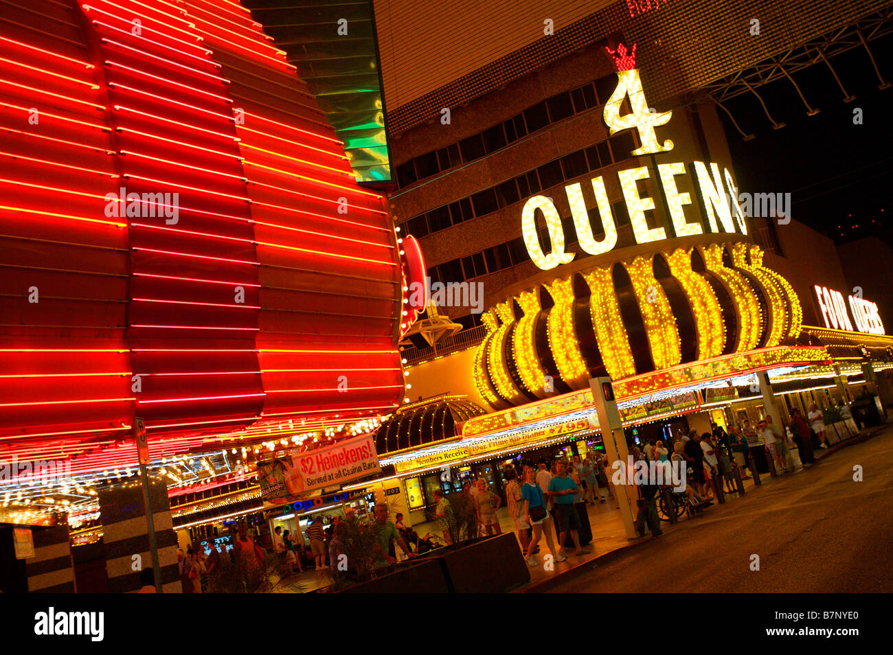 Fremont Street Las Vegas Stockfoto