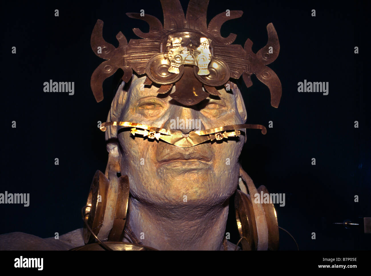 Goldmuseum von Bogota Kolumbien Stockfoto