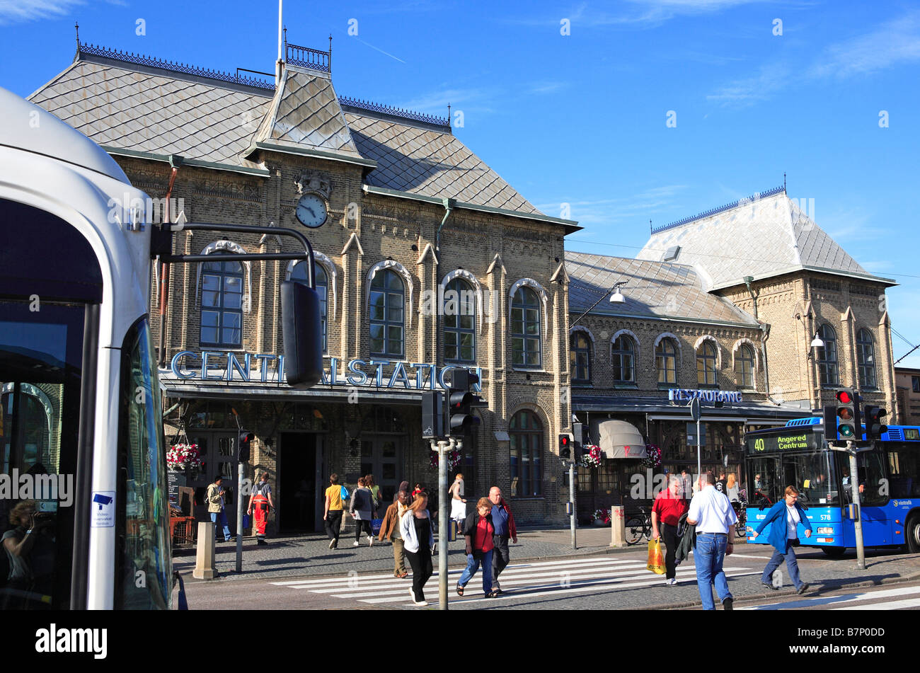 Schweden, Göteborg, Hauptbahnhof Stockfoto