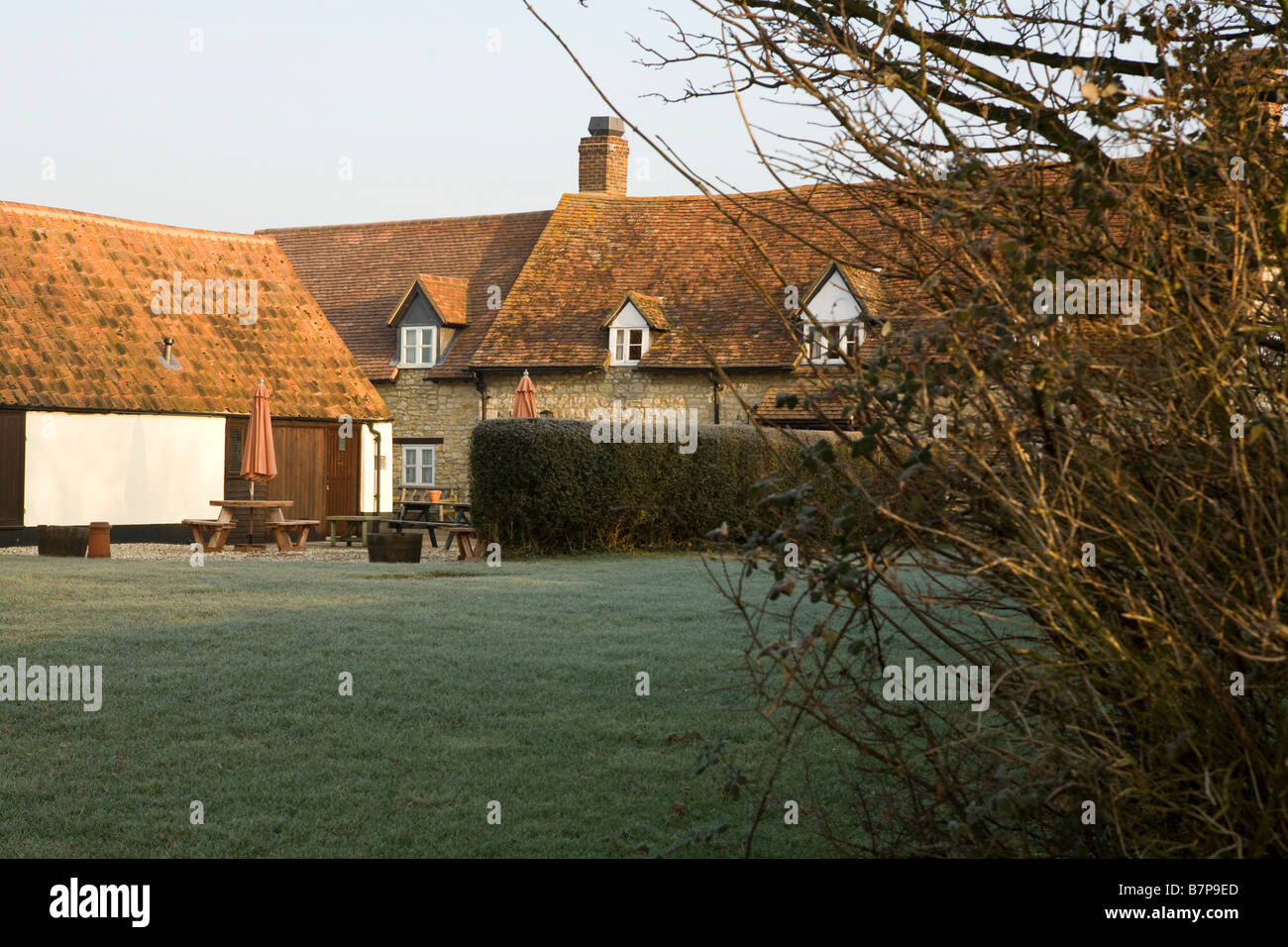 Old Country-Pub in Buckinghamshire england Stockfoto