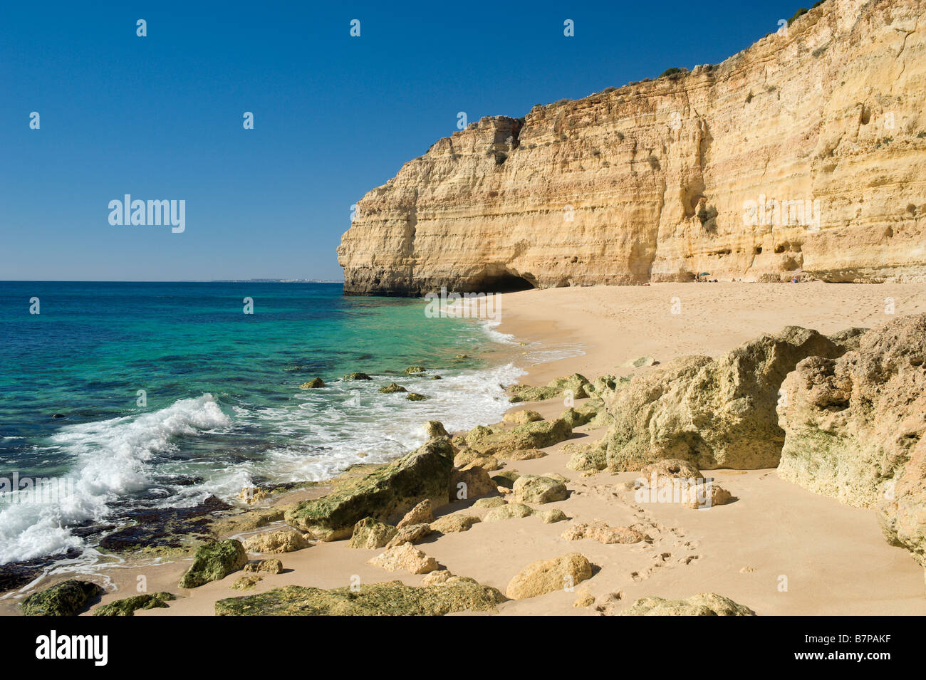 Portugal Algarve Praia de Centianes in der Nähe von Carvoeiro Stockfoto