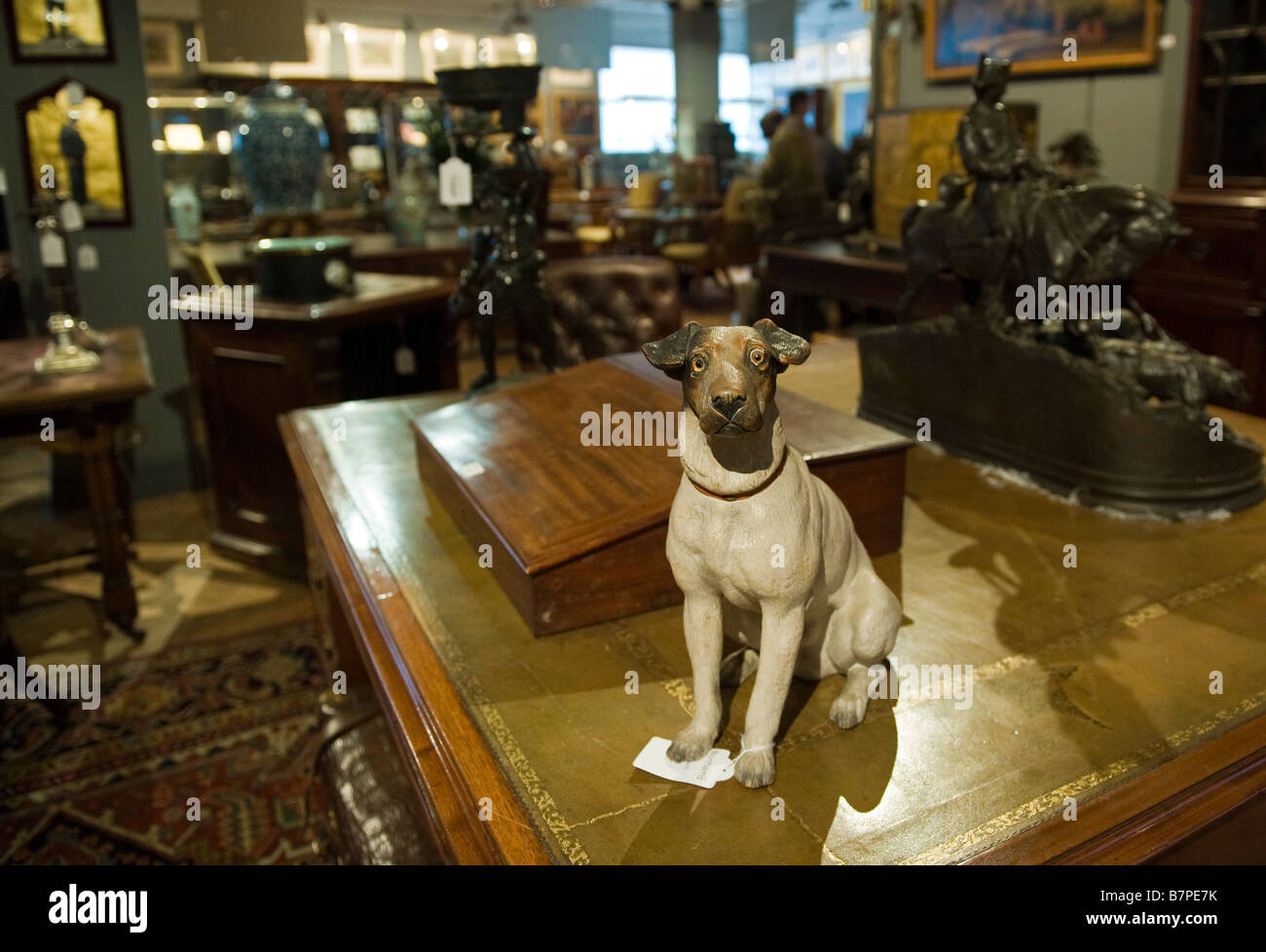 Objekte bei Bonhams Gentleman Bibliothek Verkauf London UK Stockfoto