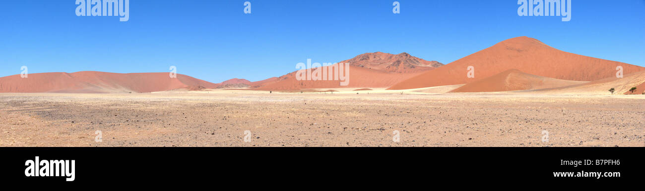 Die Namib-Wüste Stockfoto