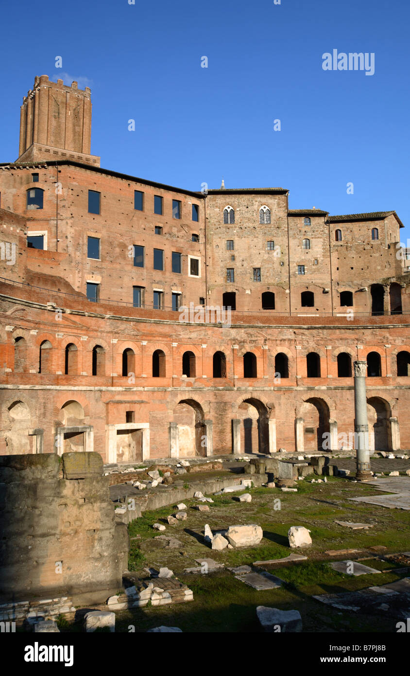 Trajans Markt, Rom, Italien Stockfoto