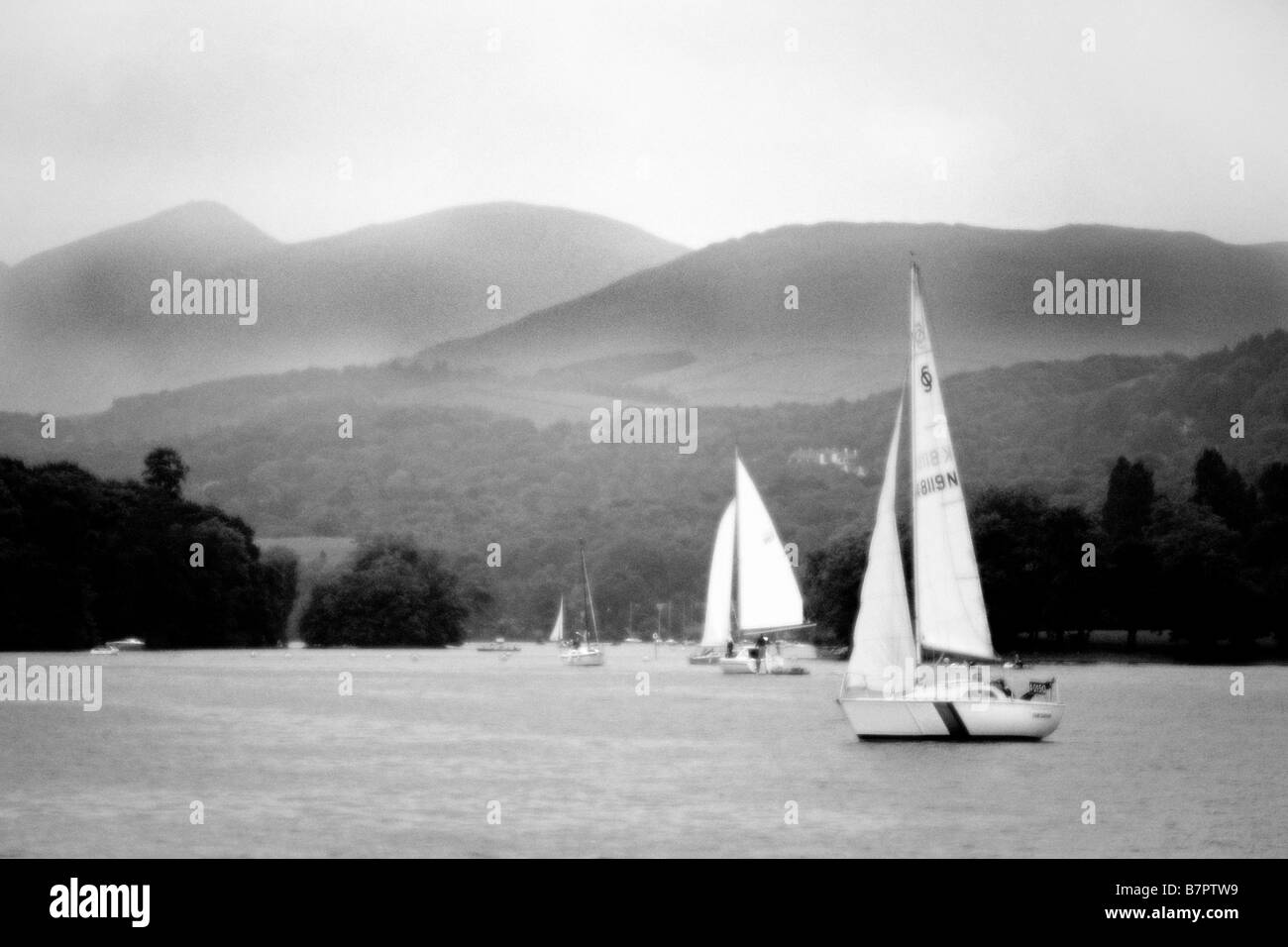 Seenplatte, Cumbria, UK Stockfoto