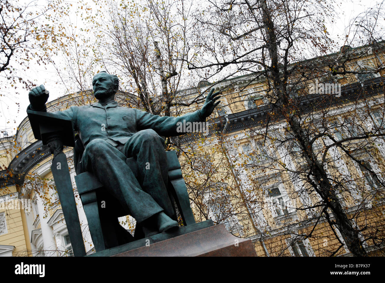 Tchaikovsky Statue Moscow Stockfotos und -bilder Kaufen - Alamy