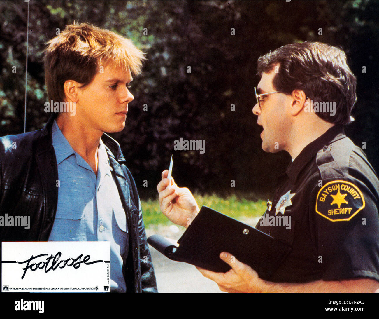 Footloose Jahr: 1984 USA Regie: Herbert Ross, Kevin Bacon Stockfoto