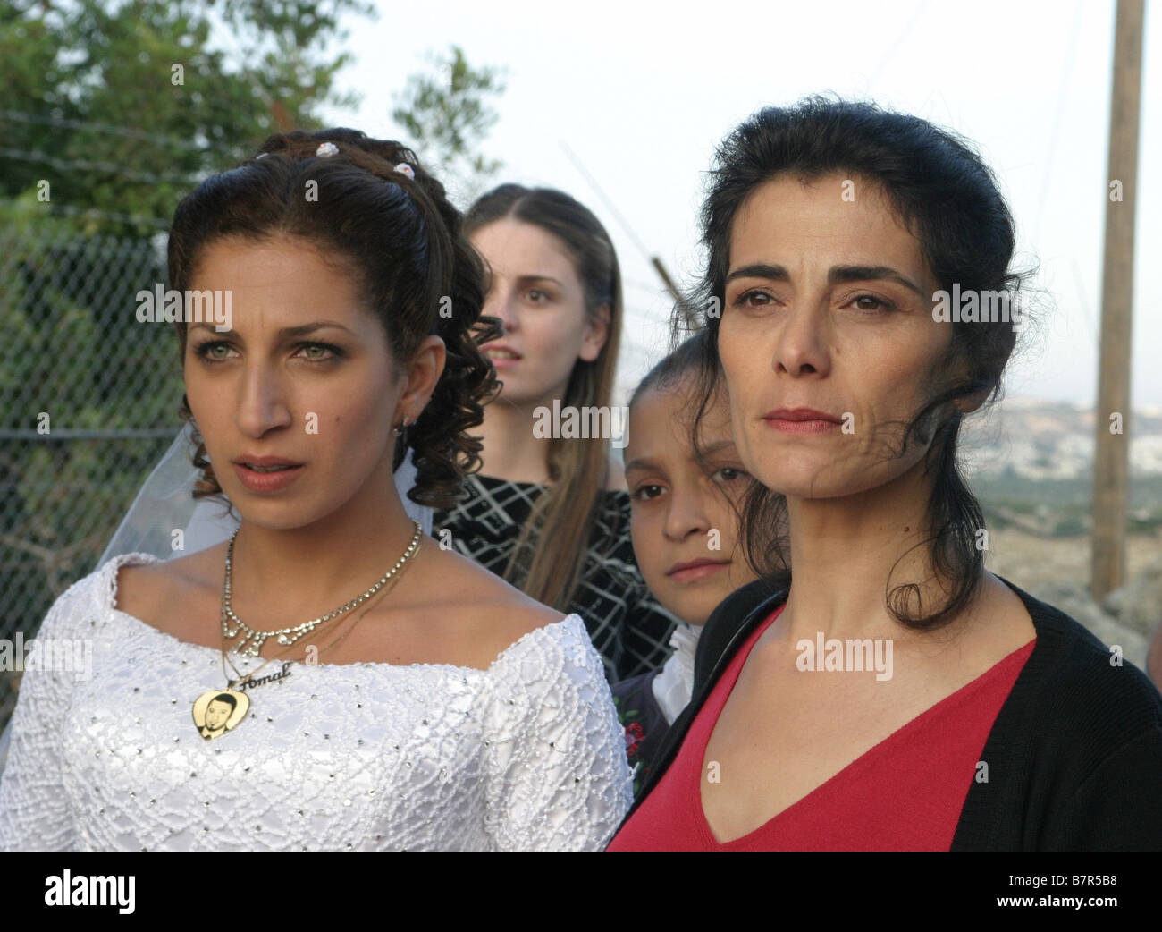 Die syrische Braut Ha-Kala Ha-Surit Jahr: 2004 Clara Khoury, hiyam Abbas, Ranin Boulos, Hannah Abou Manneh Regie: Eran Riklis Stockfoto