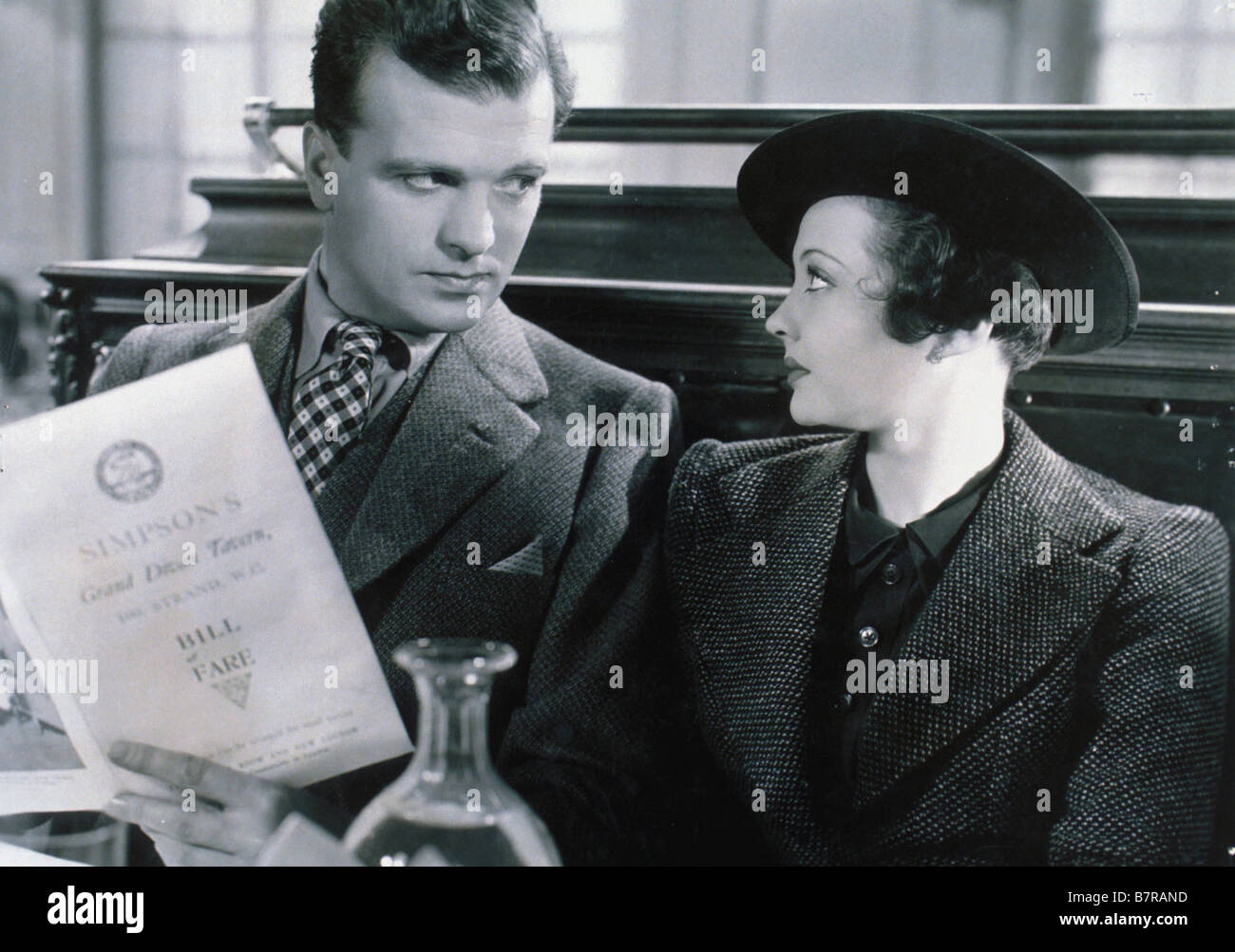 Agent secret Jahr: 1936 Sabotage-Jahr: Großbritannien 1936 - John Loder, Sylvia Sidney unter der Regie von Alfred Hitchcock Stockfoto