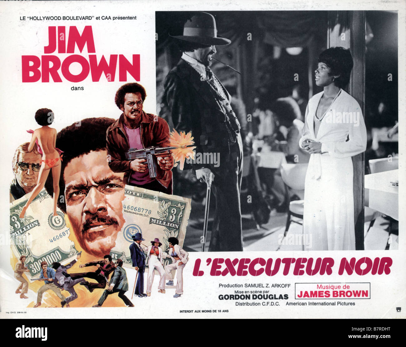 L'executeur noir Slaughters Big Rip-Off Jahr: 1973 USA Regie: Gordon Douglas Stockfoto