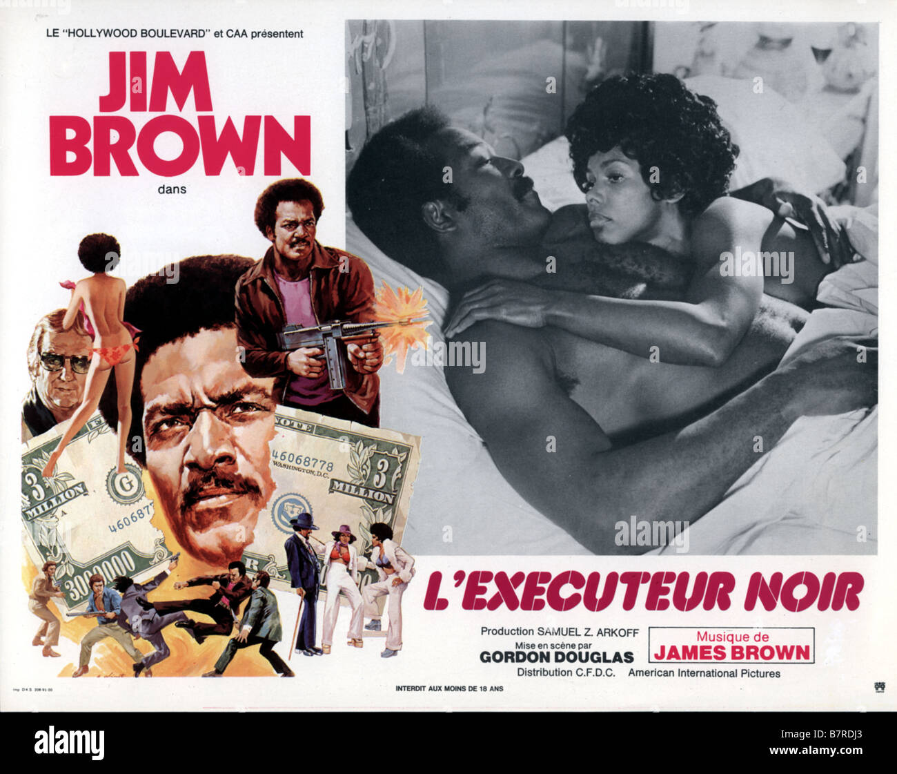 L'executeur noir Slaughters Big Rip-Off Jahr: 1973 USA Jim Brown Regie: Gordon Douglas Stockfoto