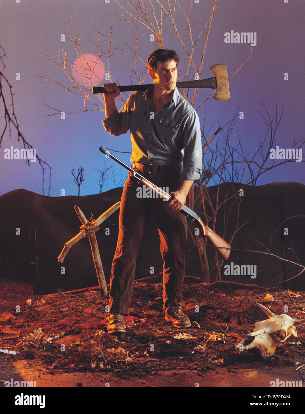 Der "Evil Dead" Jahr: 1981 USA Bruce Campbell Regie: Sam Raimi Stockfoto