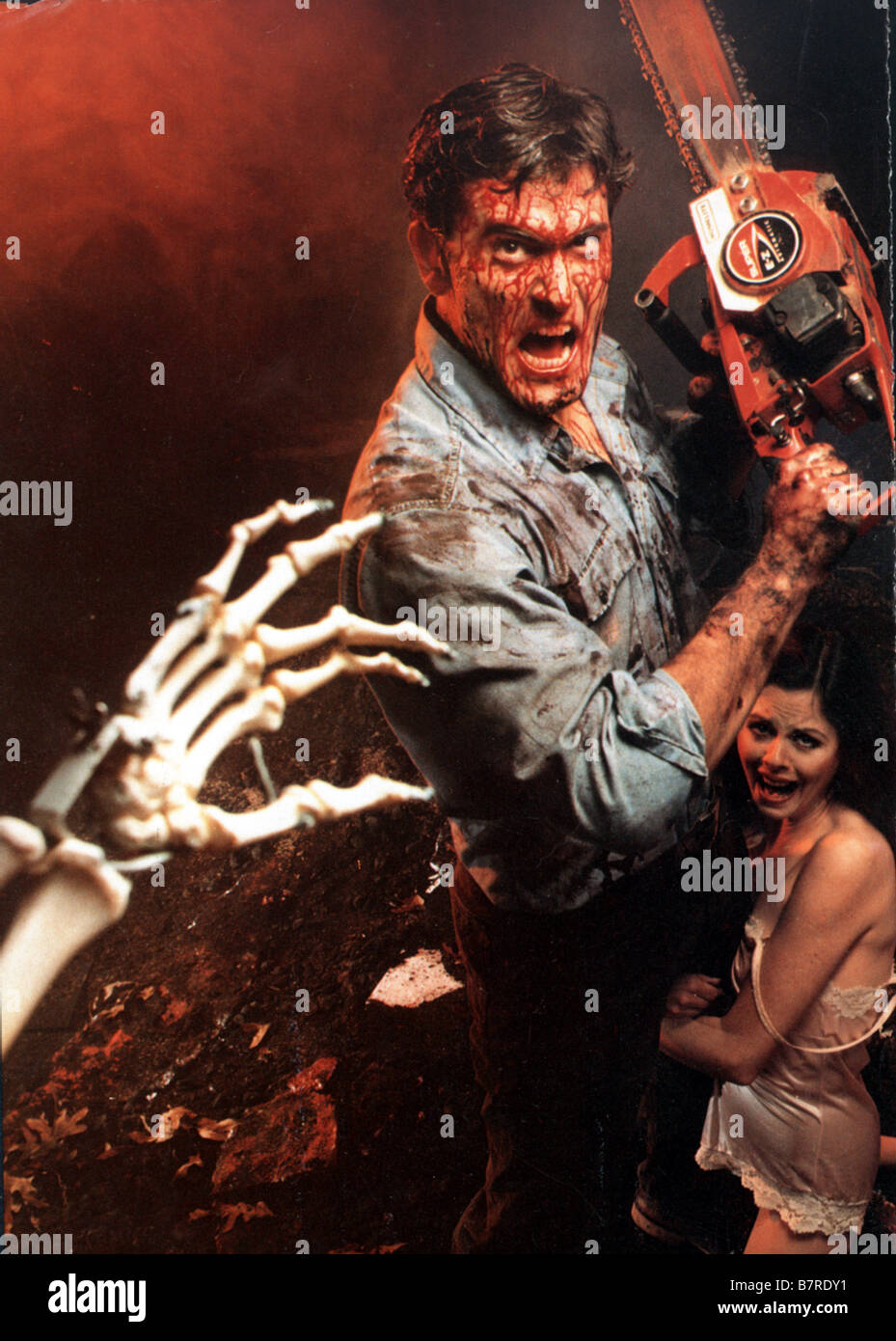 Der "Evil Dead" Jahr: 1981 USA Bruce Campbell, Ellen Sandweiss Regie: Samuel M. Raimi Stockfoto
