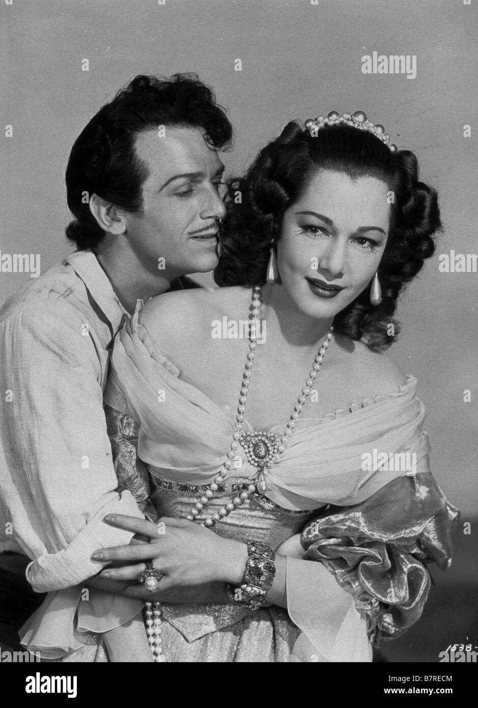 L'exilé das Exil Jahr: 1947 USA Douglas Fairbanks Jr, Maria Montez Regie: Max Ophuls Stockfoto