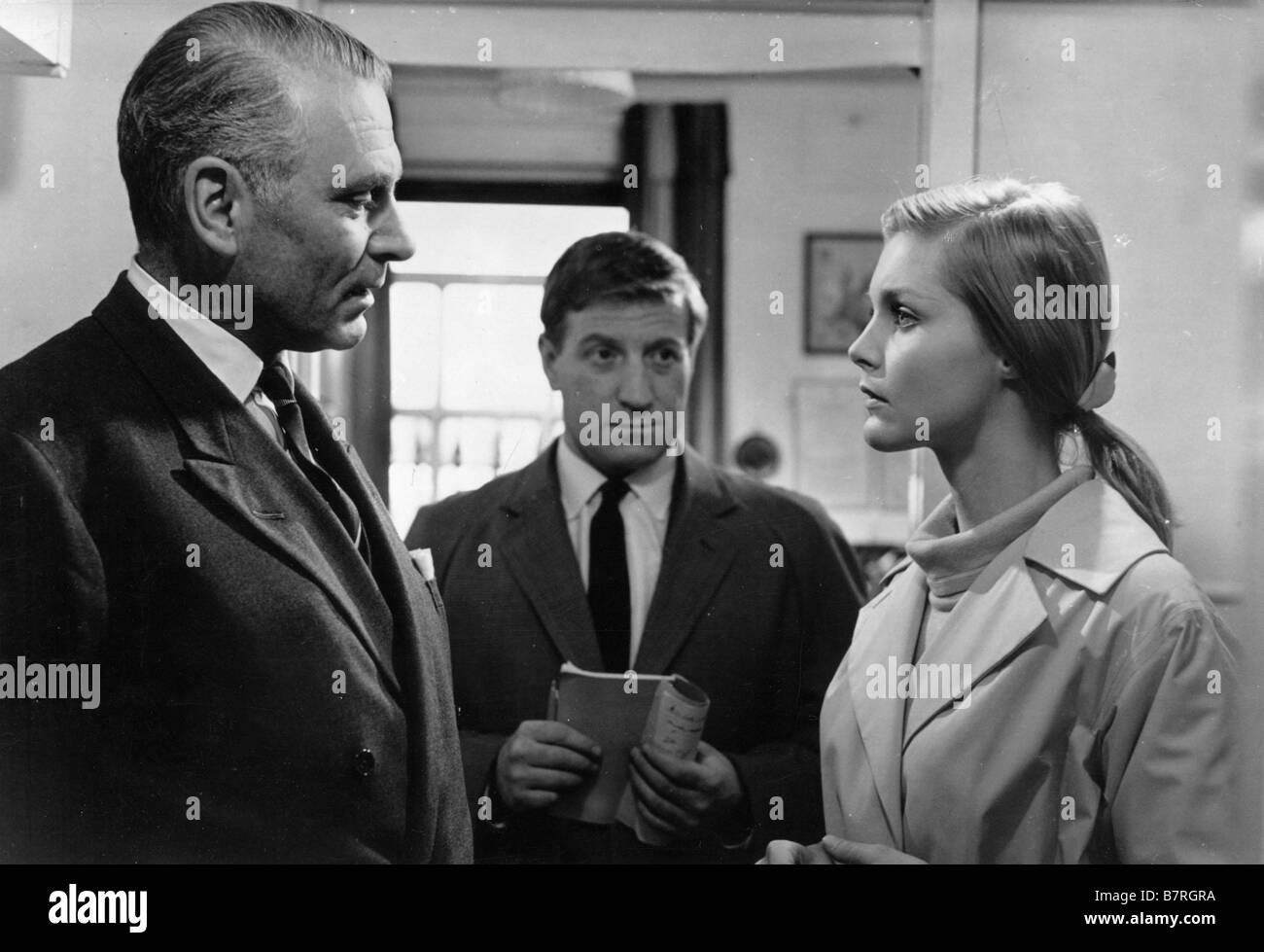 Bunny Lake Fehlt Jahr: 1965 USA Regie: Otto Preminger Laurence Olivier, Carol Lynley, Clive und Stockfoto