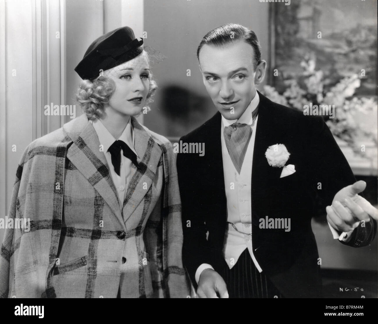 En suivant La Flotte Die Flotte Jahr folgen: 1936 USA Fred Astaire, Ginger Rogers Regie: Mark Sandrich Stockfoto