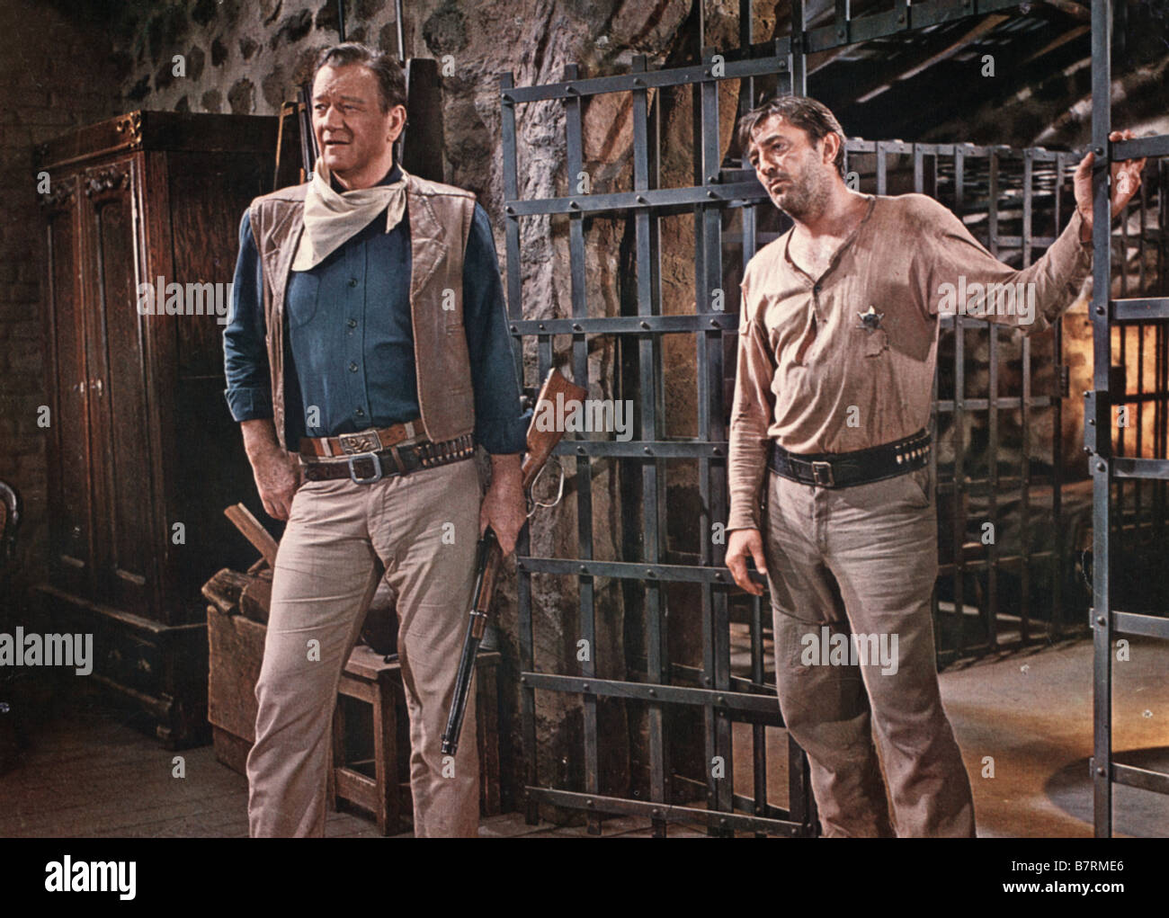 El Dorado Jahr: 1966 USA John Wayne, Robert Mitchum Regisseur: Howard Hawks Stockfoto