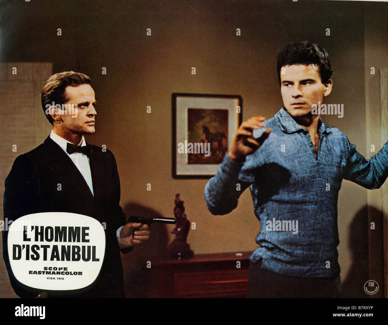 L'Homme d'Istanbul Estambul 65 Jahr: 1965 Regie: Antonio Isasi-Isasmendi Horst Buchholz Stockfoto