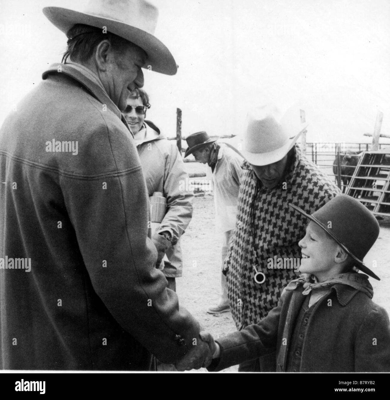 Die Cowboys Jahr: 1972 USA Regie: Mark Rydell John Wayne, Clay O'Brien ...