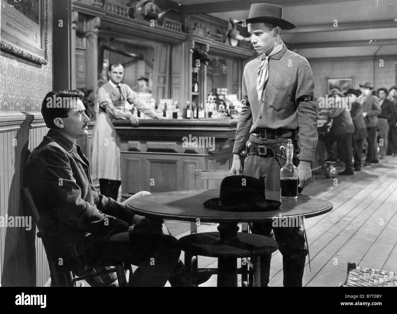 Der Gunfighter Jahr: 1950 USA Gregory Peck, Karl Malden, Skip Homeier Regie: Henry King Stockfoto