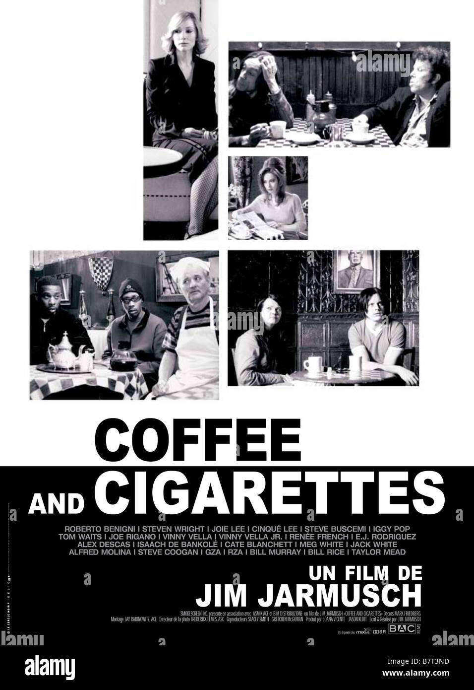 Kaffee und Zigaretten Jahr: 2004 - usa Regie: Jim Jarmusch Film Poster (Fr  Stockfotografie - Alamy