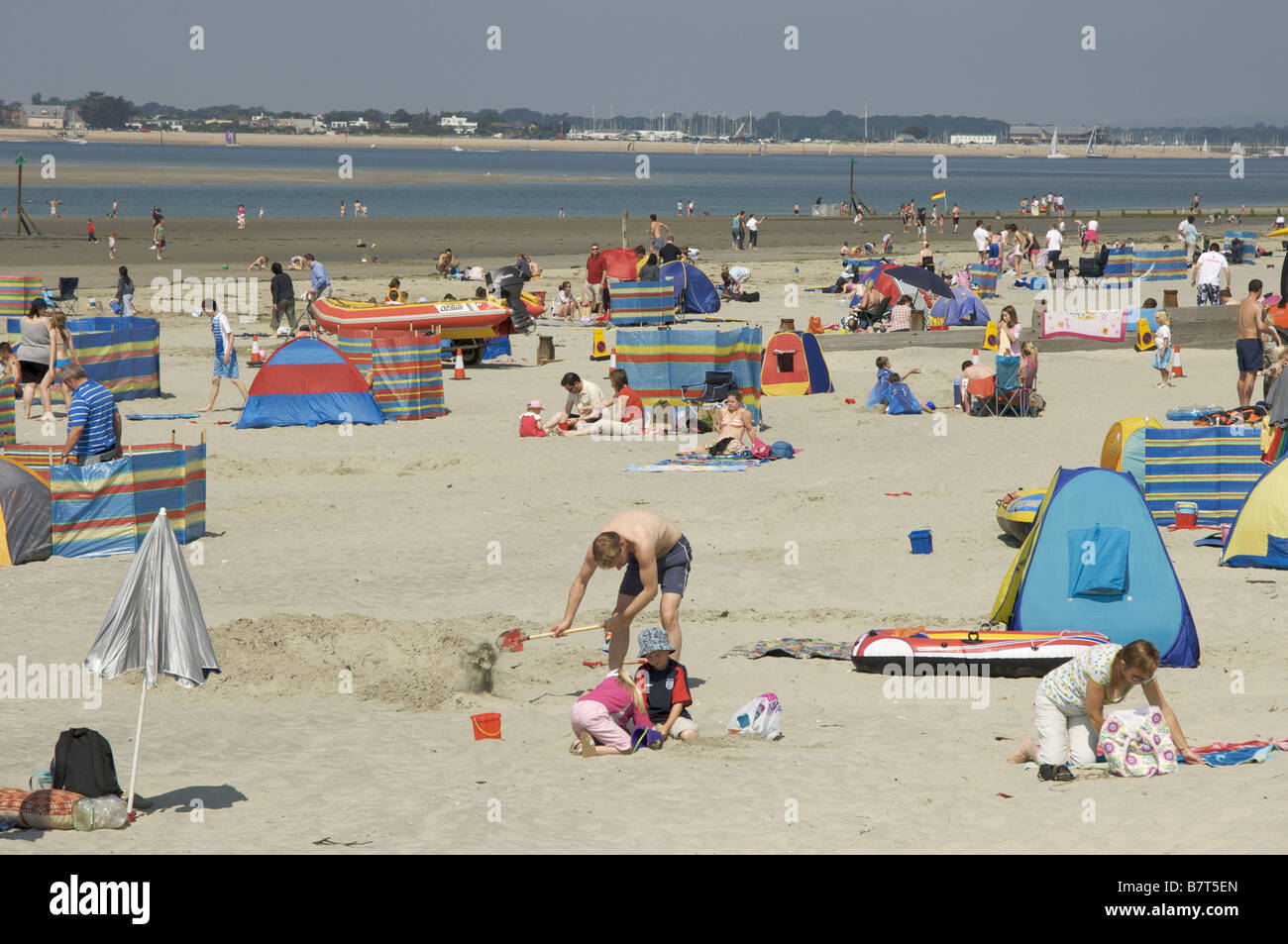 West Wittering Strand Stockfoto