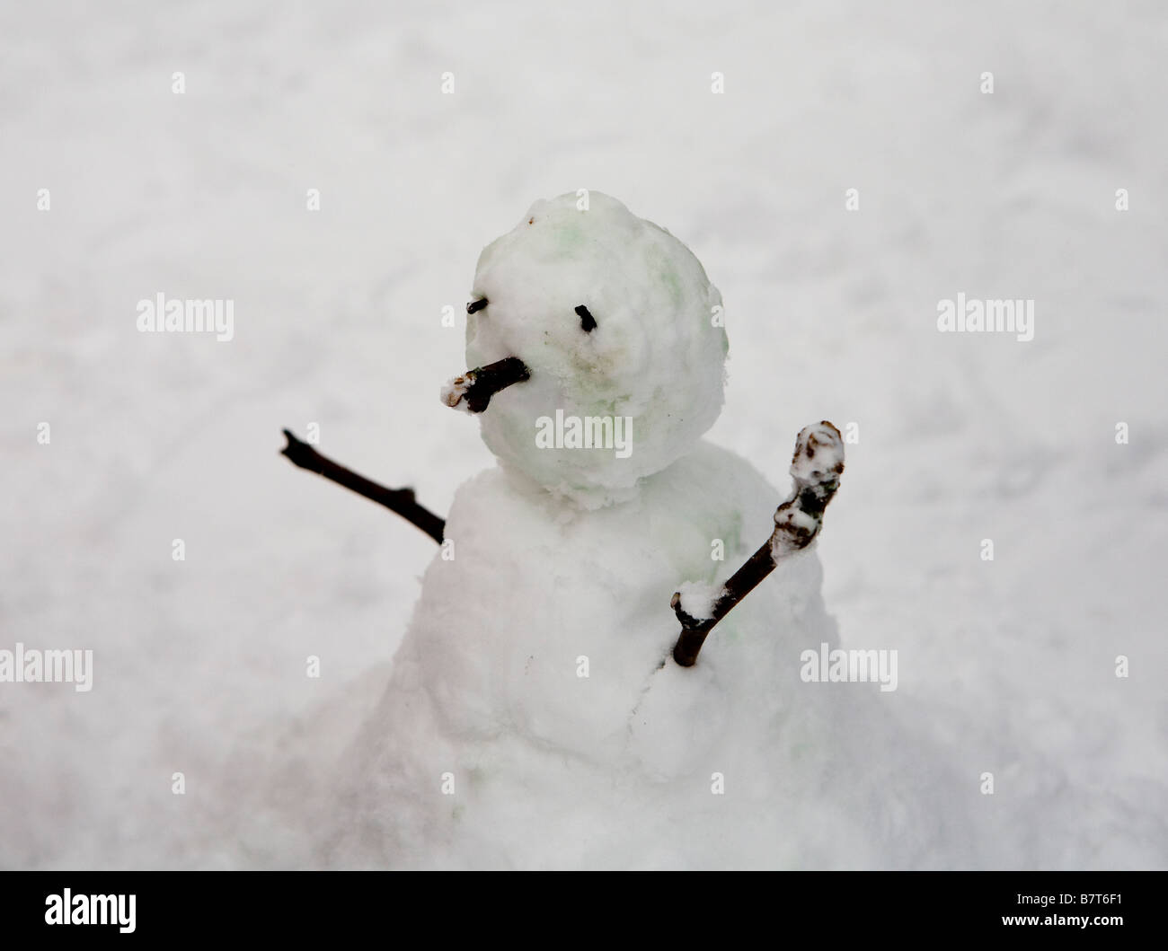 Baby-Schneemann im St. James Park London UK Europe Stockfoto