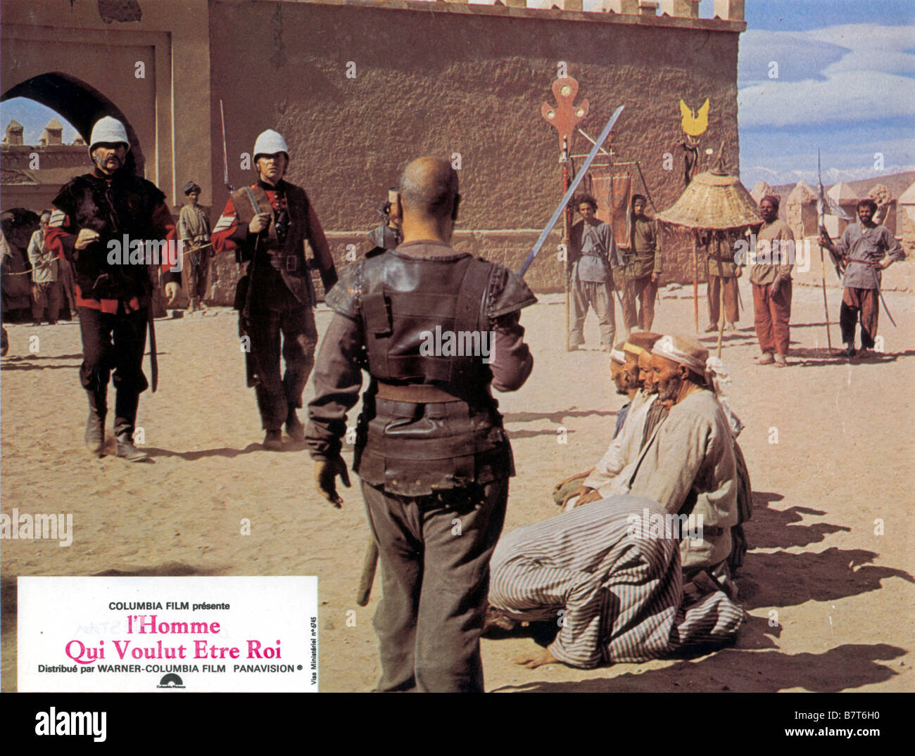 Der Mann, der König sein würde: 1975 USA Sean Connery, Michael Caine Regie: John Huston Stockfoto