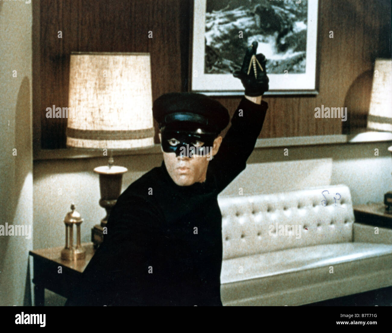 The Green Hornet TV-Serie 1966-1967 USA Erstellt von George W. Trendle Bruce Lee Stockfoto