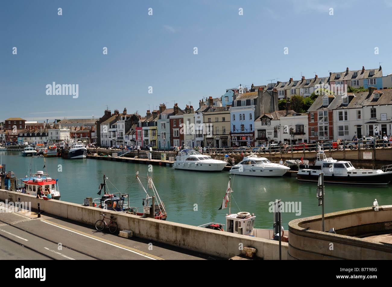 Weymouth Hafen Stockfoto