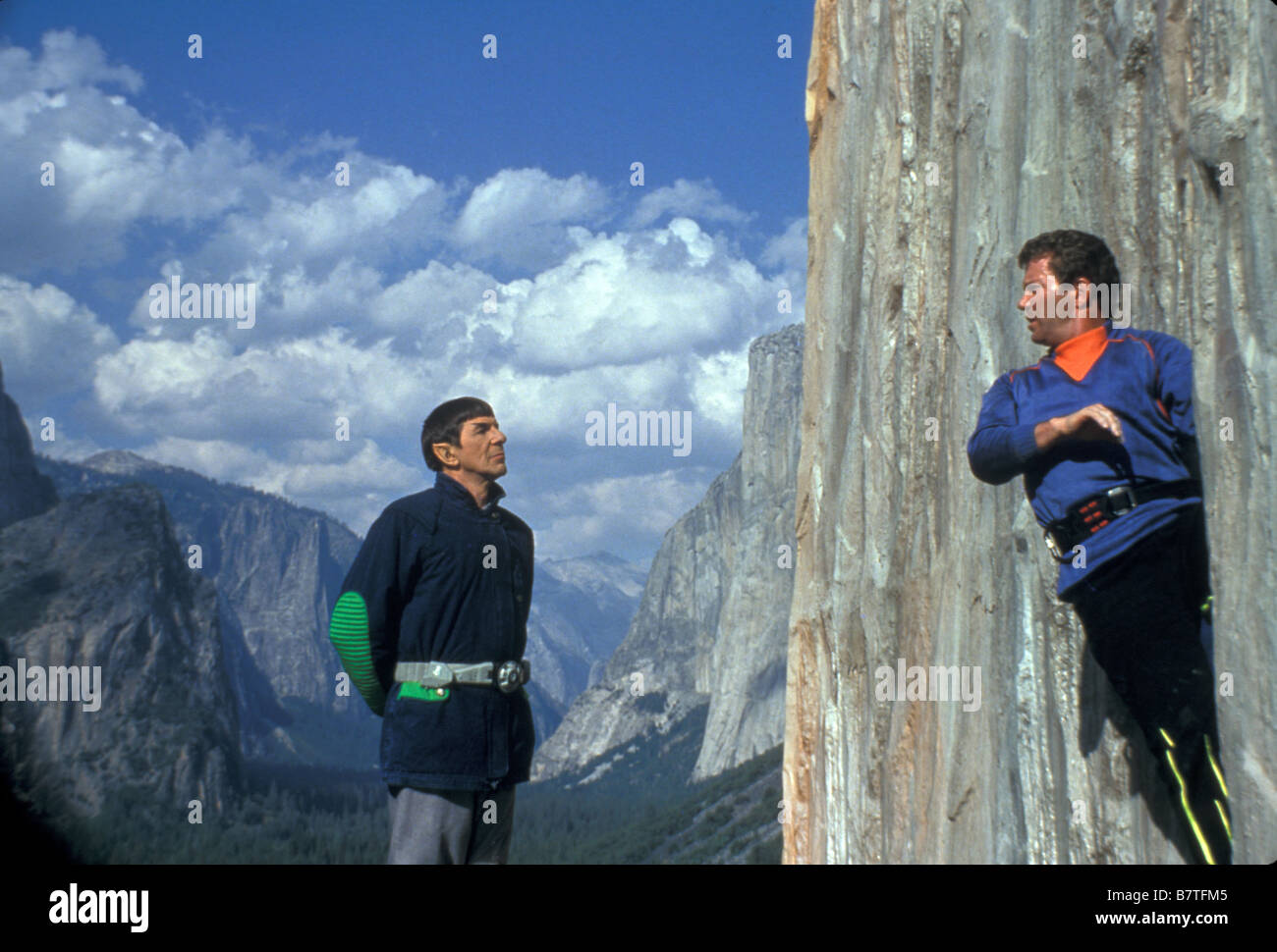 Star Trek V: The Final Frontier Jahr 1989 USA William Shatner, Leonard Nimoy Regie: William Shatner Stockfoto