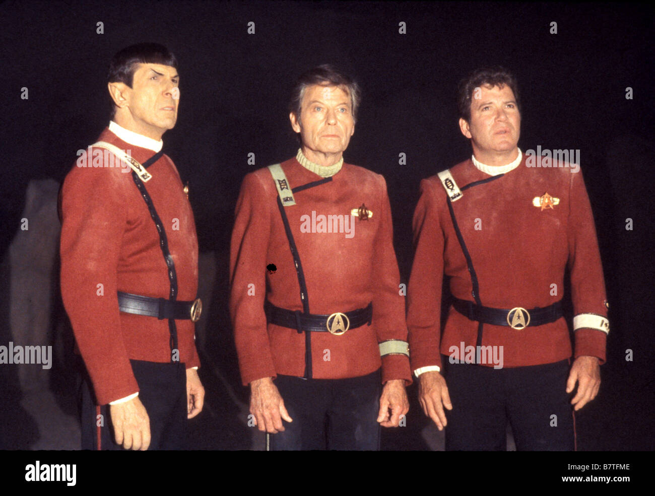 Star Trek V: The Final Frontier Jahr 1989 USA William Shatner, Leonard Nimoy, DeForest Kelley, Regisseur: William Shatner Stockfoto